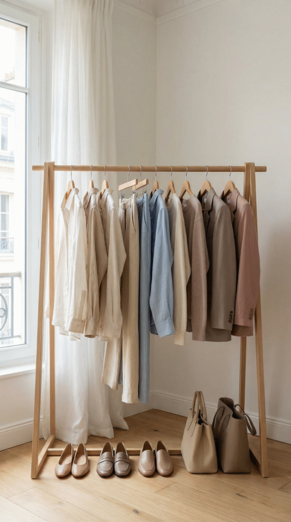 capsule-spring-wardrobe-minimalist-neutral-color-palette-spring-clothes-for-women