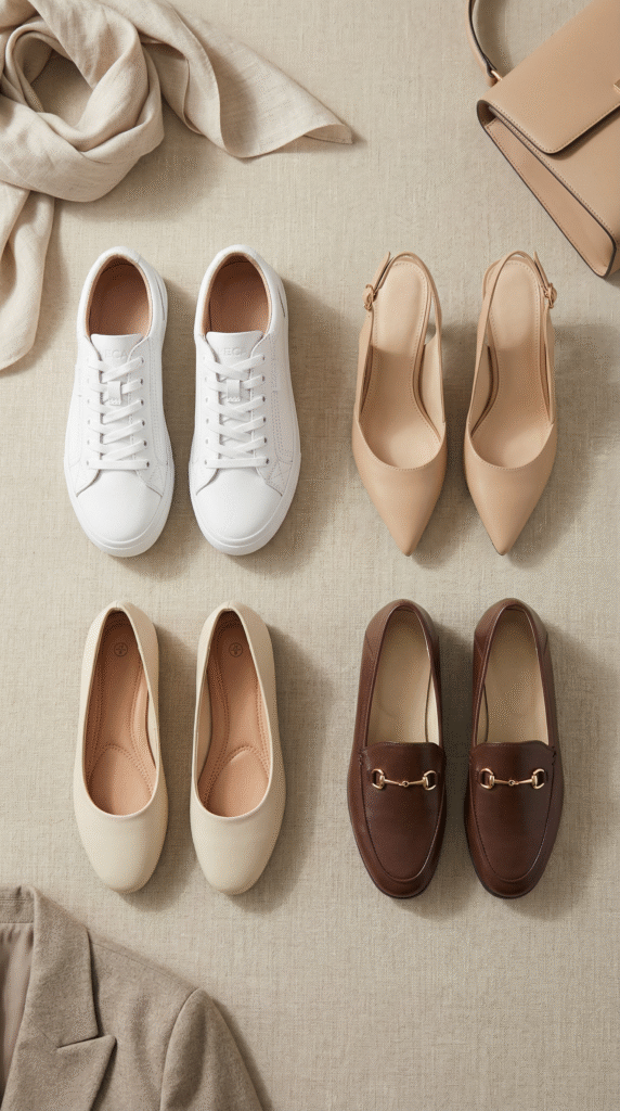 capsule-spring-wardrobe-spring-shoes-for-women-spring-outfits-essentials